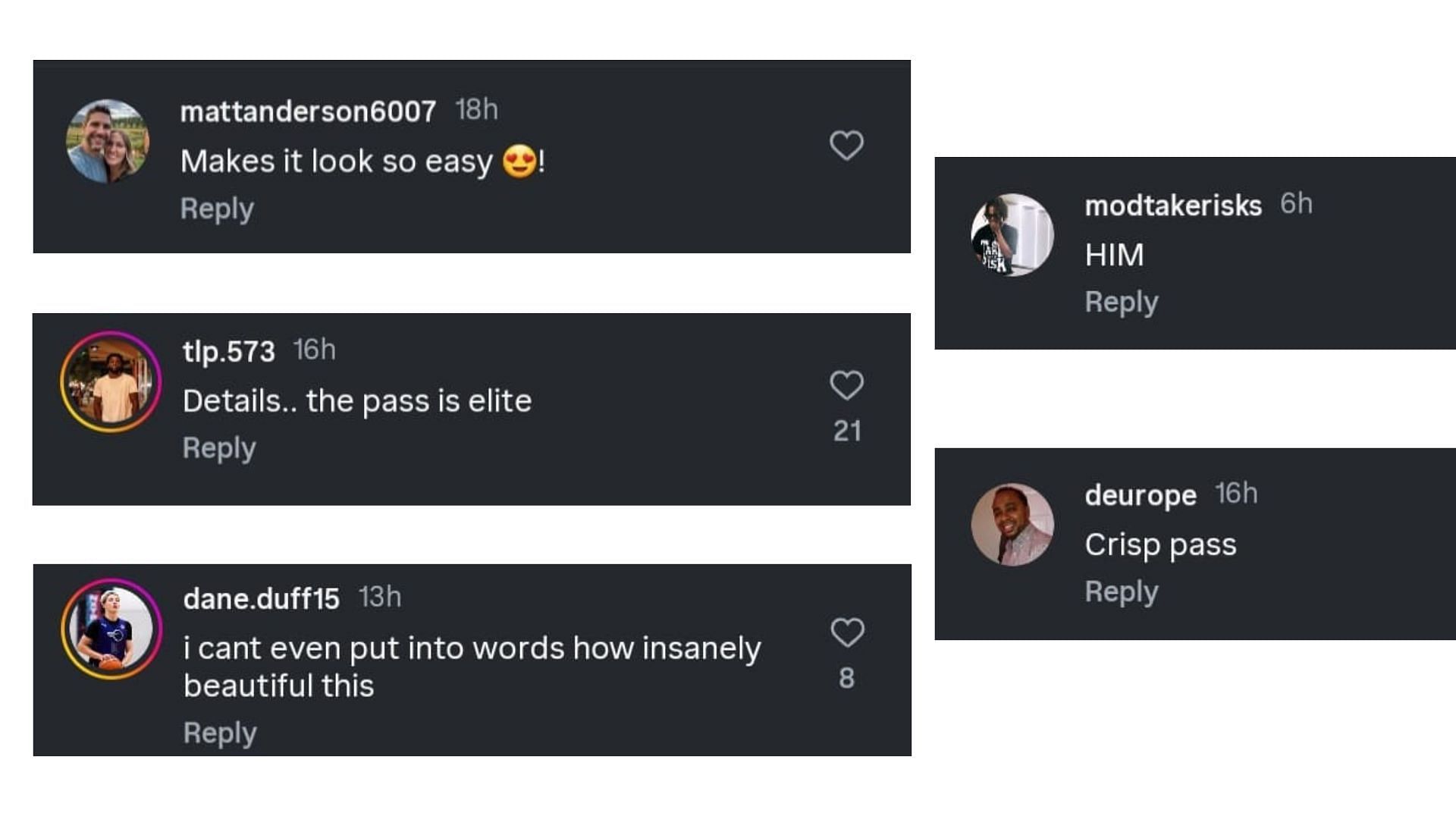 Comments on the post about Dybantsa's dunk